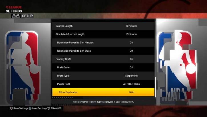 Best MyLeague Fantasy Draft Tips in NBA 2K21