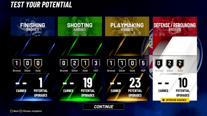 Stretch Playmaker Badges