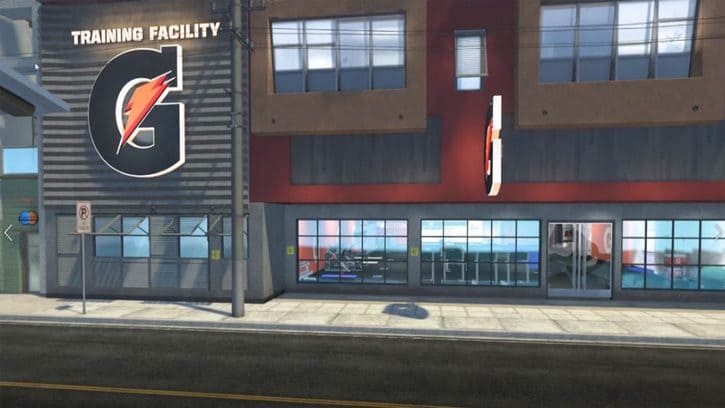 nba 2k21 gatorade training facility