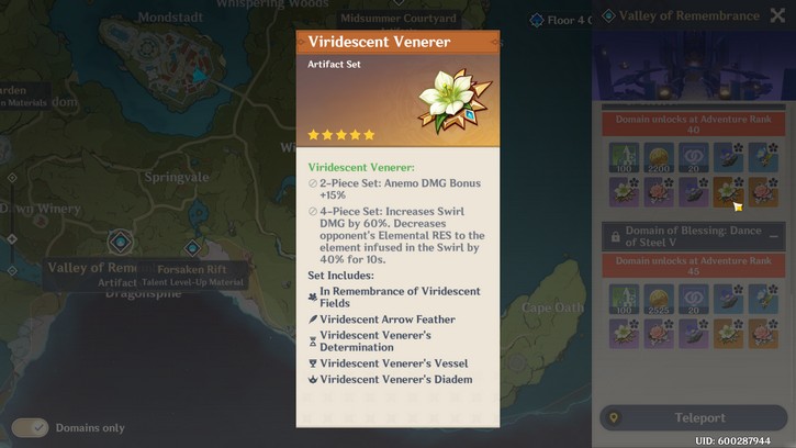 5 Star Viridescent Venerer Set