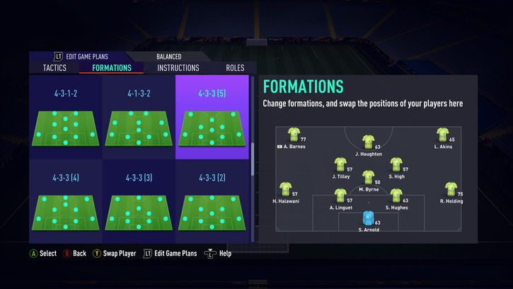 fifa 21 formation