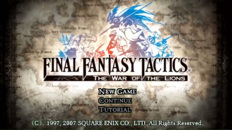 Final Fantasy Tactics War of the Lions