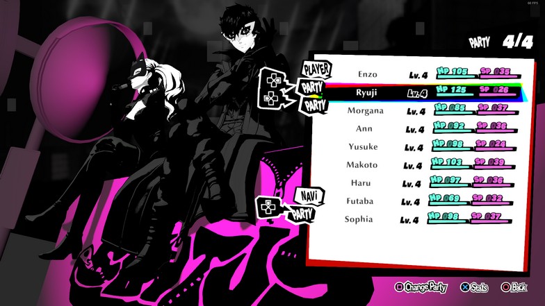 Persona 5 Strikers: How To Change Character