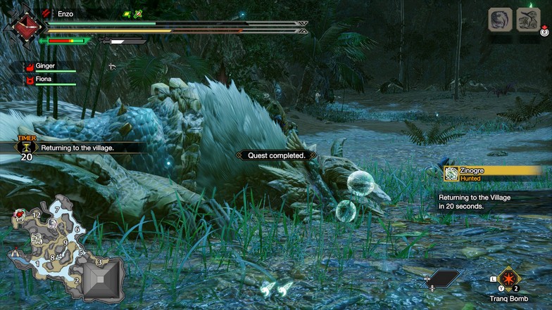 Zinogre Finish