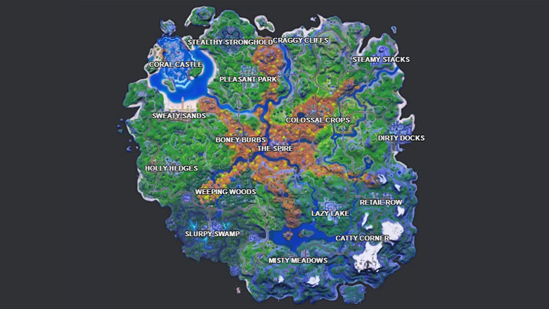 Fortnite Map