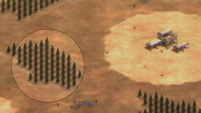 Age of Empires 2 Identical Trees