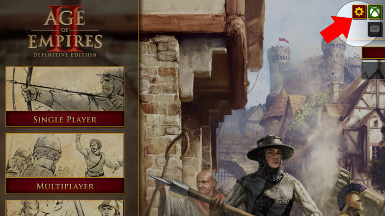 Age of Empires 2 Options Menu