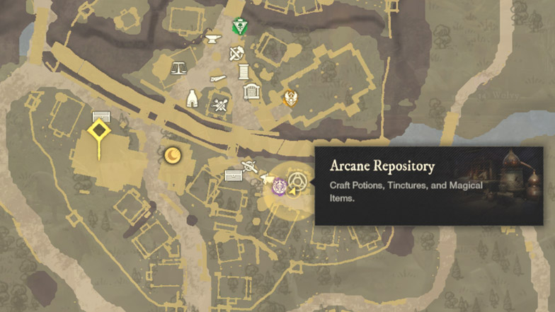 arcane repository map