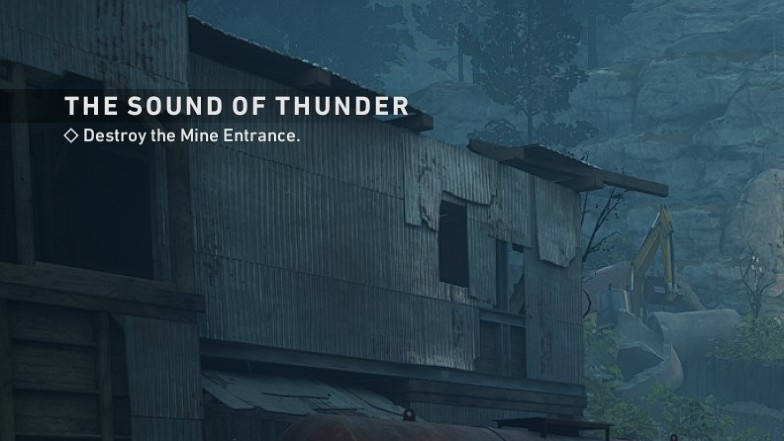 Sound of Thunder Destroy Mine Entrance