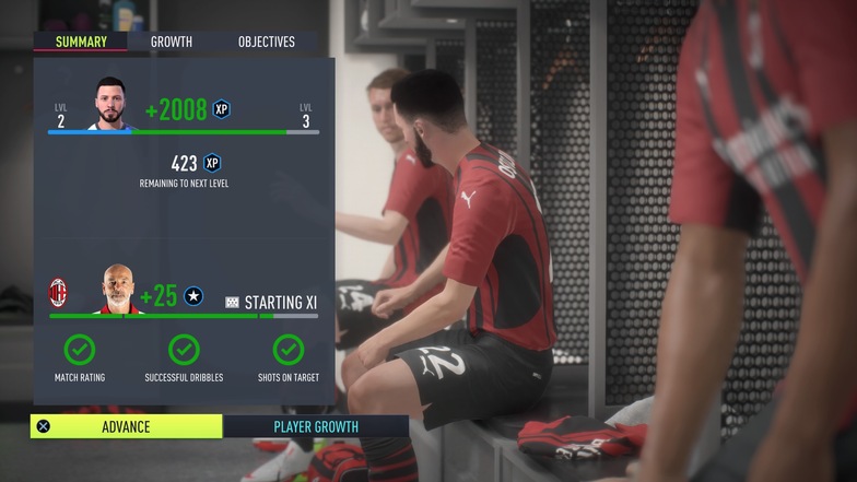Become a starter in FIFA 22 Career Mode