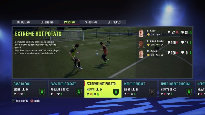 fifa 22 career mode squad builder