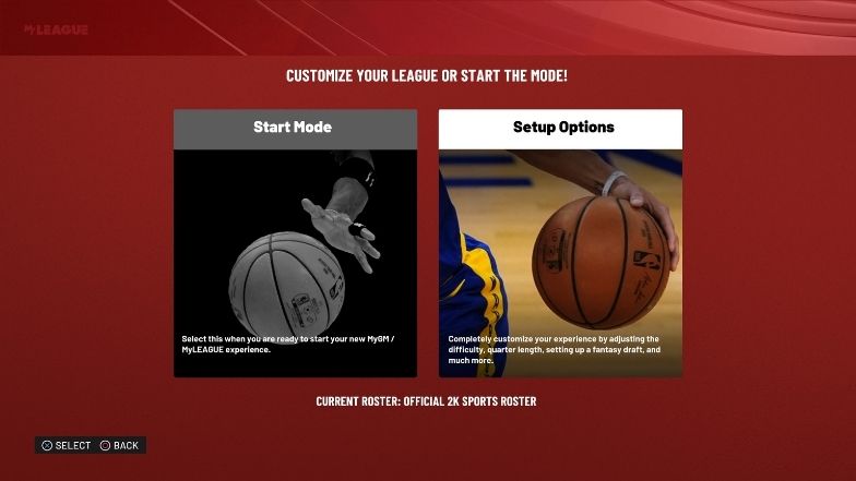 How to Set Up a Fantasy Draft in NBA 2K22 MyLeague