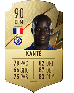 N’Golo Kante in FIFA 22