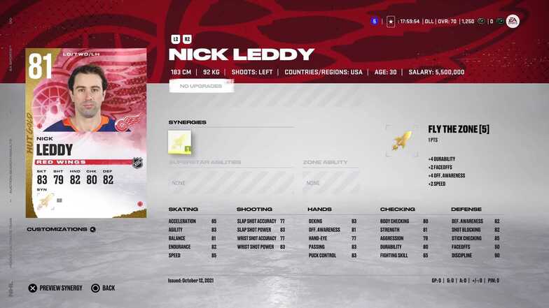 9 Nick Leddy 1           