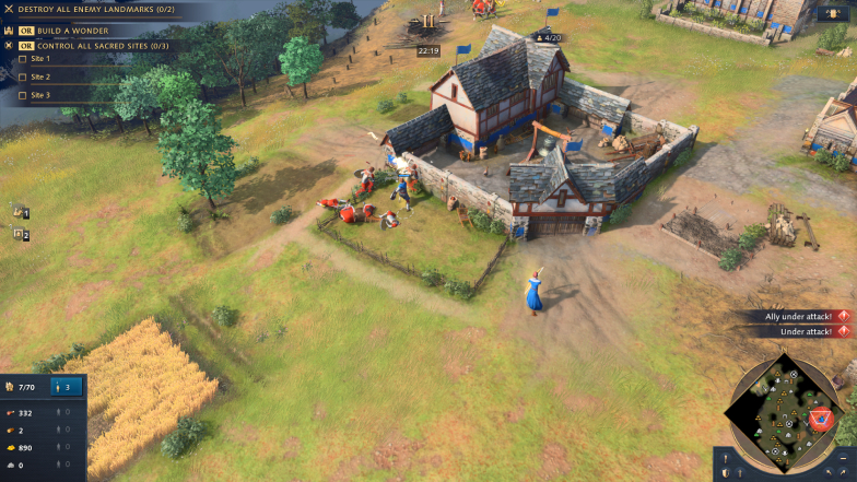 How to Play as the English in Age of Empires 4