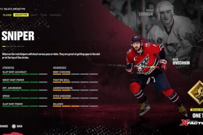 Player archetype NHL 22