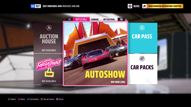 how to sell cars in forza horizon five