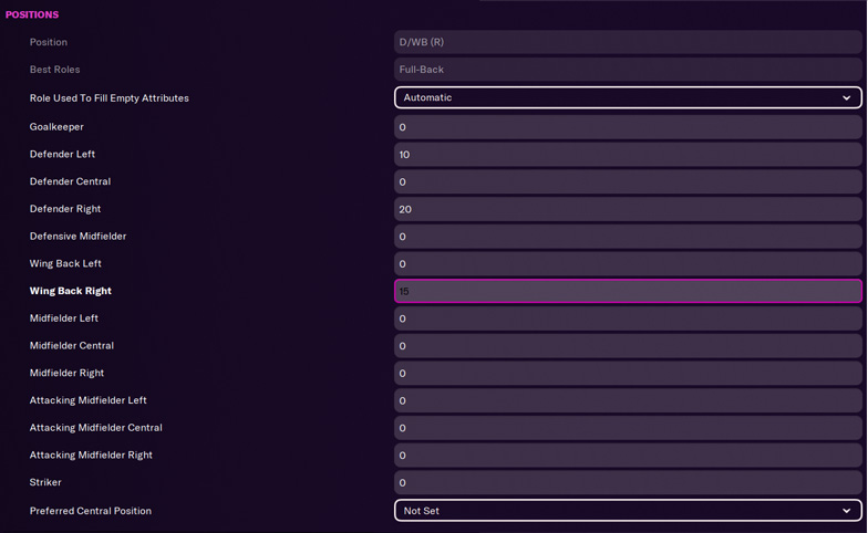 adding positions fm22            