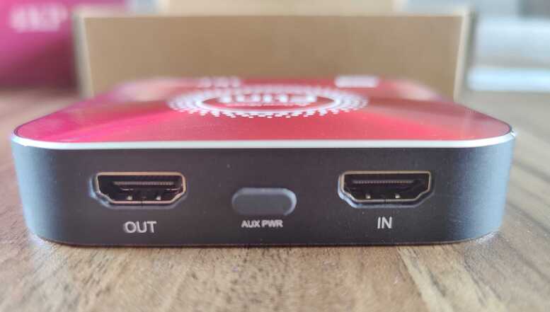 Flint 4KP Pro Capture Card Ports