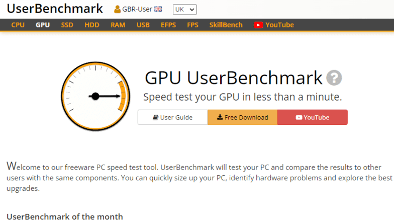 best free gpu benchmark test