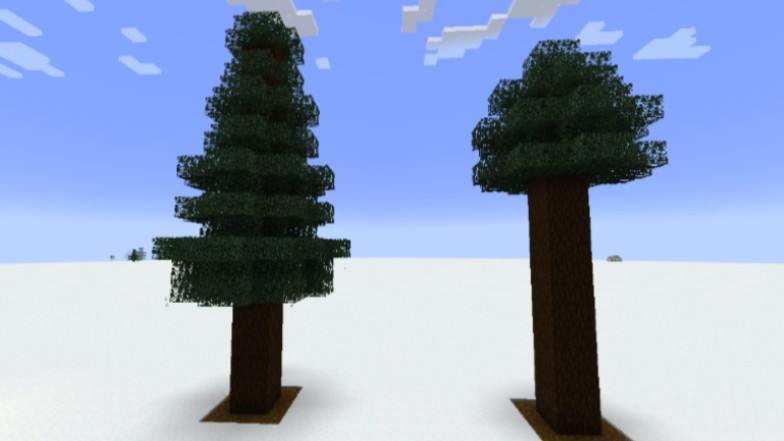 spruce tree minecraft