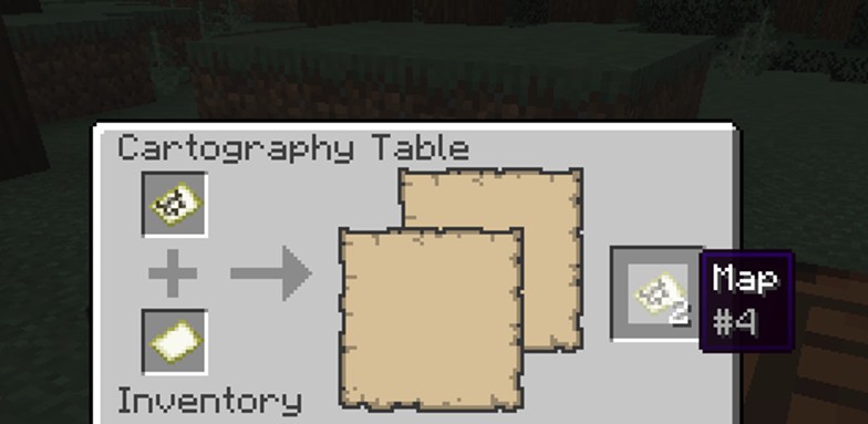 How to copy maps in Minecraft