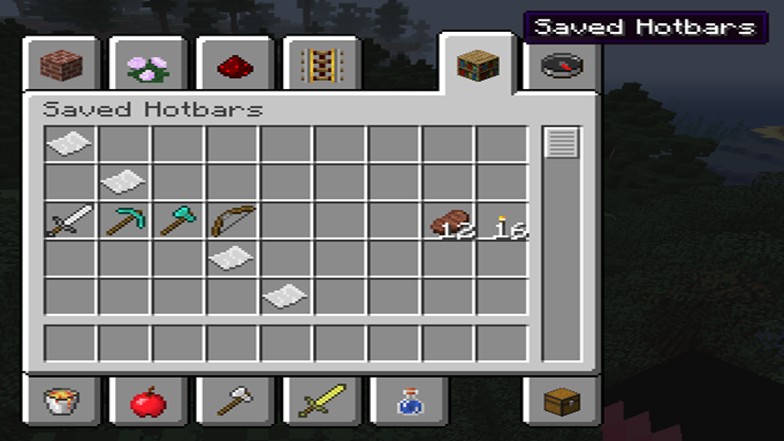 How To Save Your Toolbar In Minecraft Diamondlobby