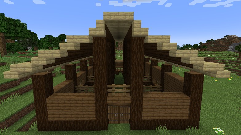 minecraft horse stable tour