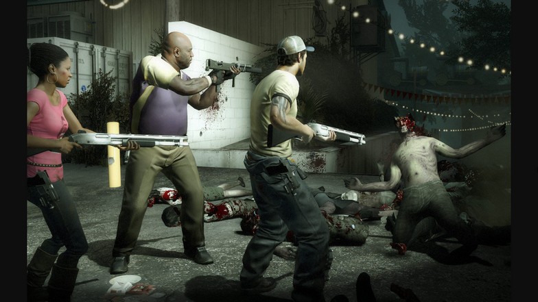 لعبة left 4 dead