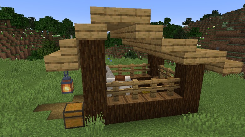 minecraft horse stable tour