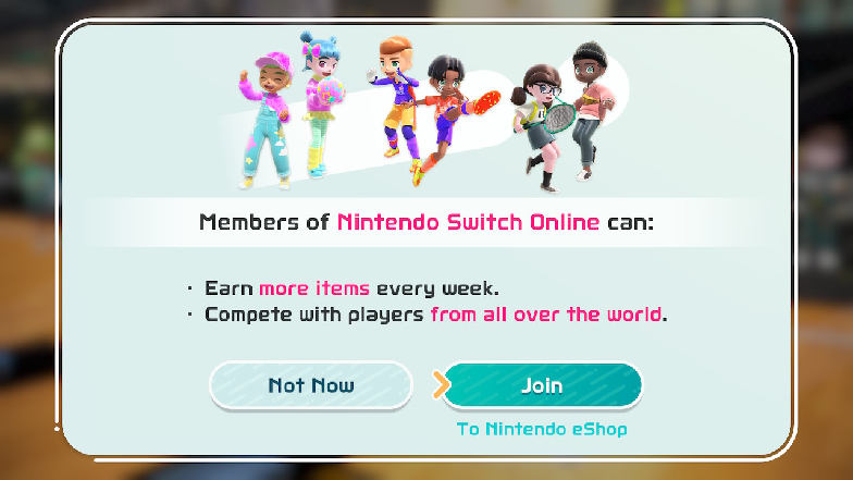 How To Get New Equipment And Cosmetics In Nintendo Switch Sports