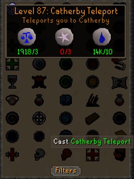 catherby teleport osrs