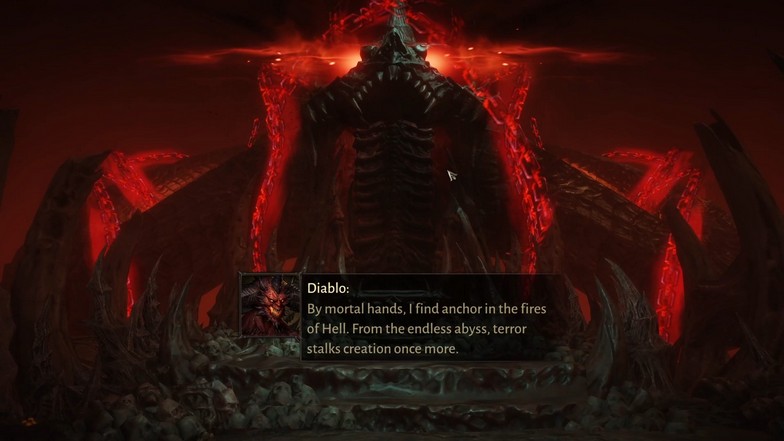 Diablo Showing Up