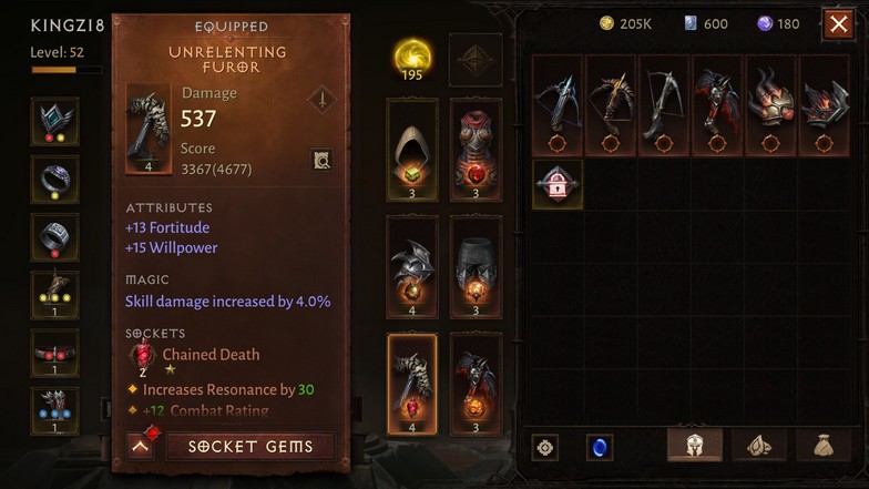 Legendary Uniques