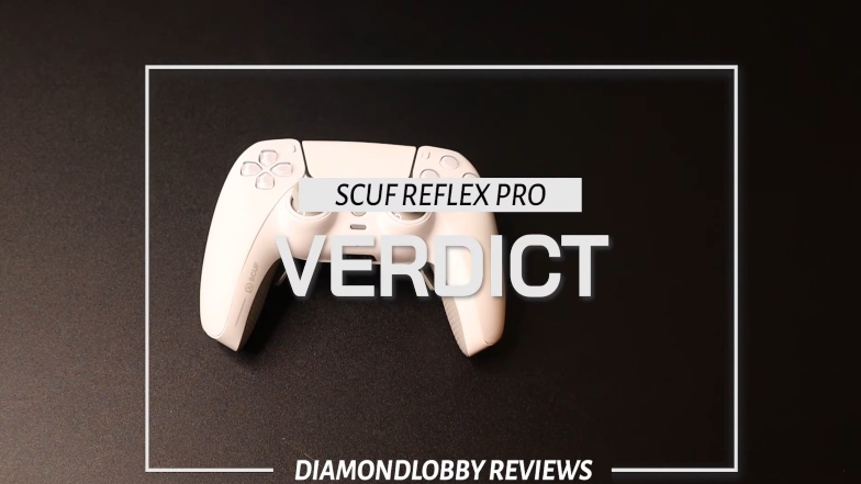 SCUF Reflex Pro White Controller  PlayStation 5 Controllers Built