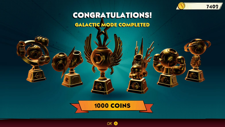 galactic mode completed 1000 coins