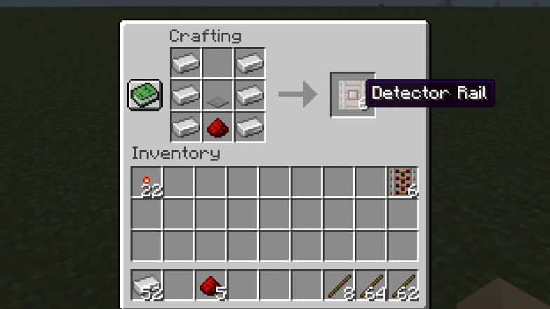 How to make Rails in Minecraft