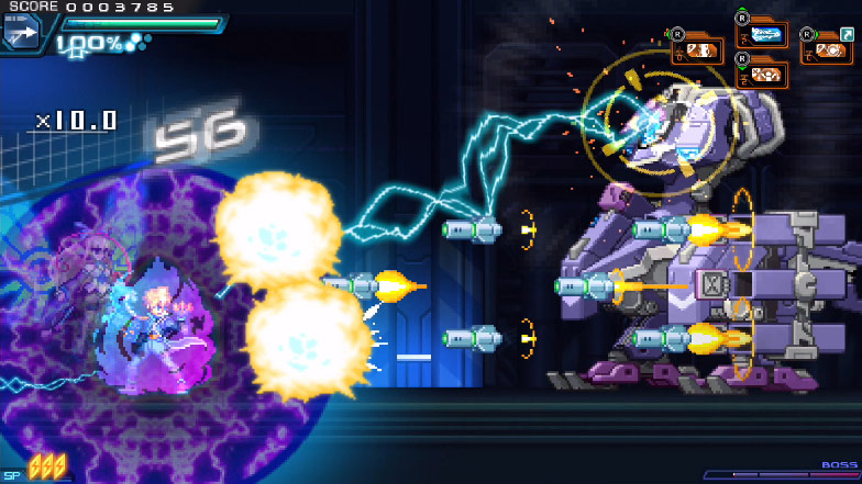 gunvolt 2 gameplay