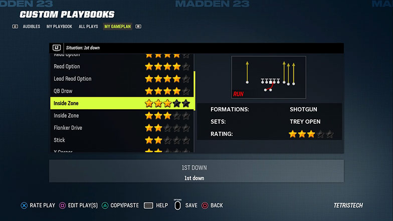 Part 2: Madden 23 Pass Balanced / Spread Offensive Playbook Guide – iGeezyy