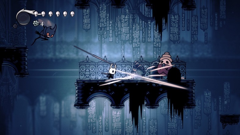 New Hollow Knight Silksong NPC Towers Over Hornet  Siliconera
