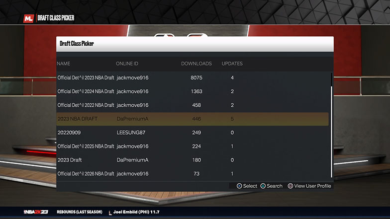 How to get 2023 draft class 2k23 current gen on xbox series s