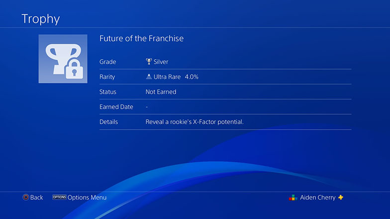 Madden 23 Future of the Franchise trophy