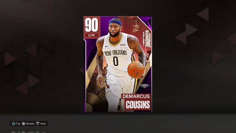 MyTEAM C DeMarcus Cousins