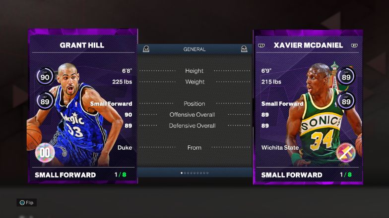 MyTEAM Grant Hill