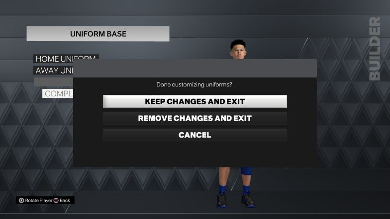 Change Default Mycareer Uniforms - NBA 2K tools NBA 2K23 PC 