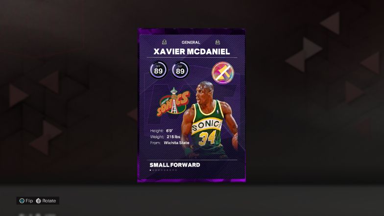 MyTEAM Xavier McDaniel