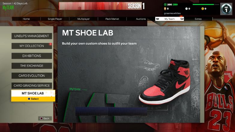 MyTeam Build A Shoe