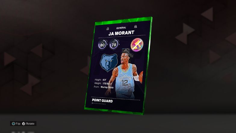 MyTeam Ja Morant back