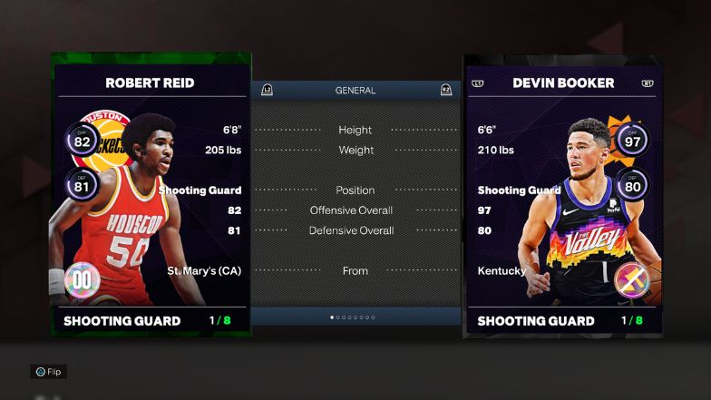 MyTeam Reid Auction Close Up