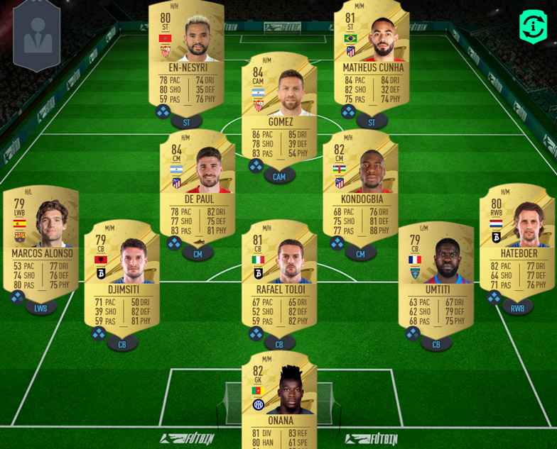 Around The World SBC Solution for FIFA 23 (Hybrid Nations)